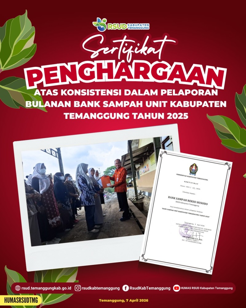 Apresiasi untuk Komitmen Lingkungan