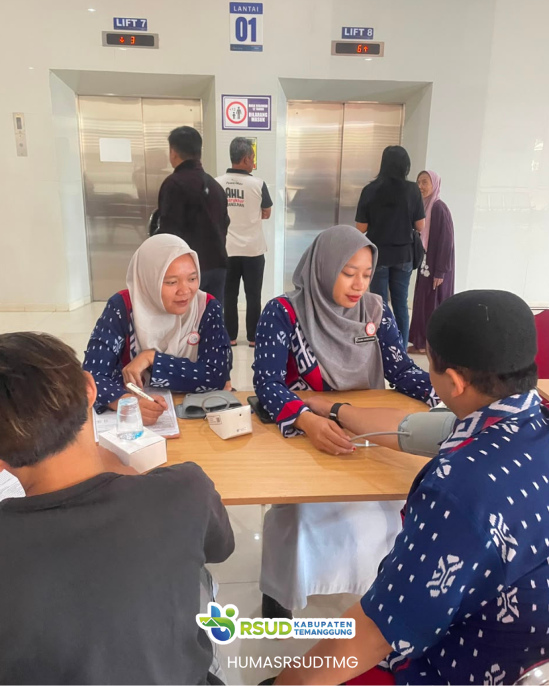 RSUD Kabupaten Temanggung Gelar Kegiatan Donor Darah Bersama PMI