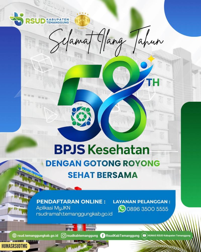 Selamat Ulang Tahun ke-58, BPJS Kesehatan!
