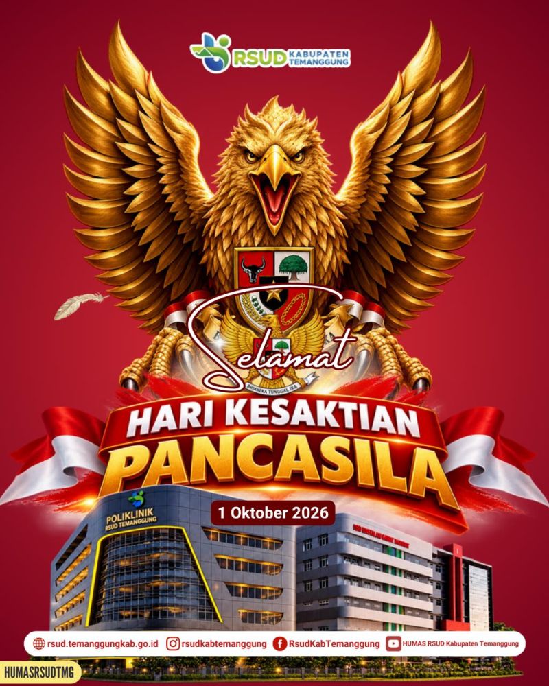 SELAMAT MEMPERINGATI HARI KESAKTIAN PANCASILA